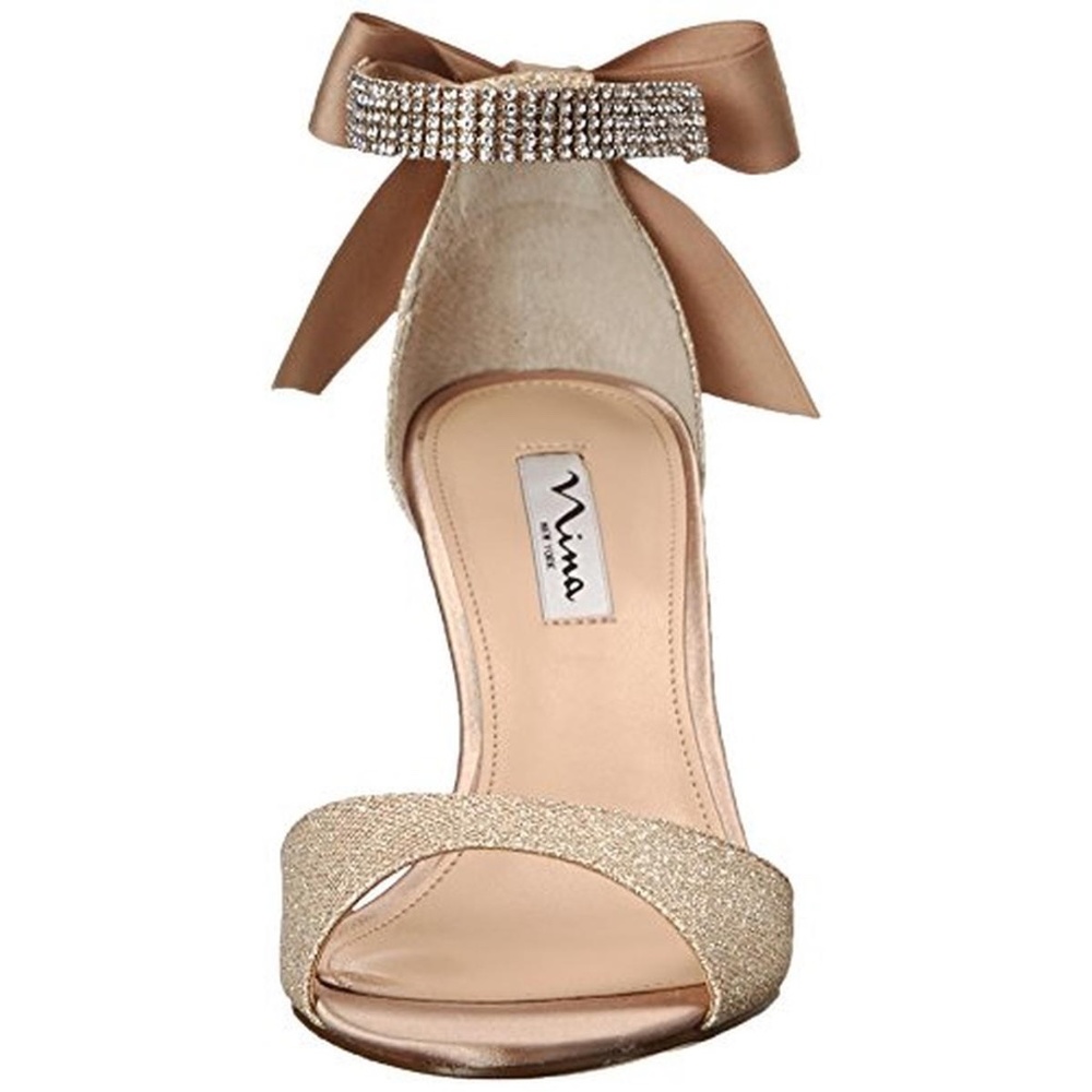 Nina Vinnie Champagne Bliss Heels, 6.5
